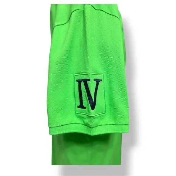 Polo Ralph Lauren 5XL Green Big Pony Crest Polo Shirt Cotton Rugby Equestrian - Picture 6 of 11